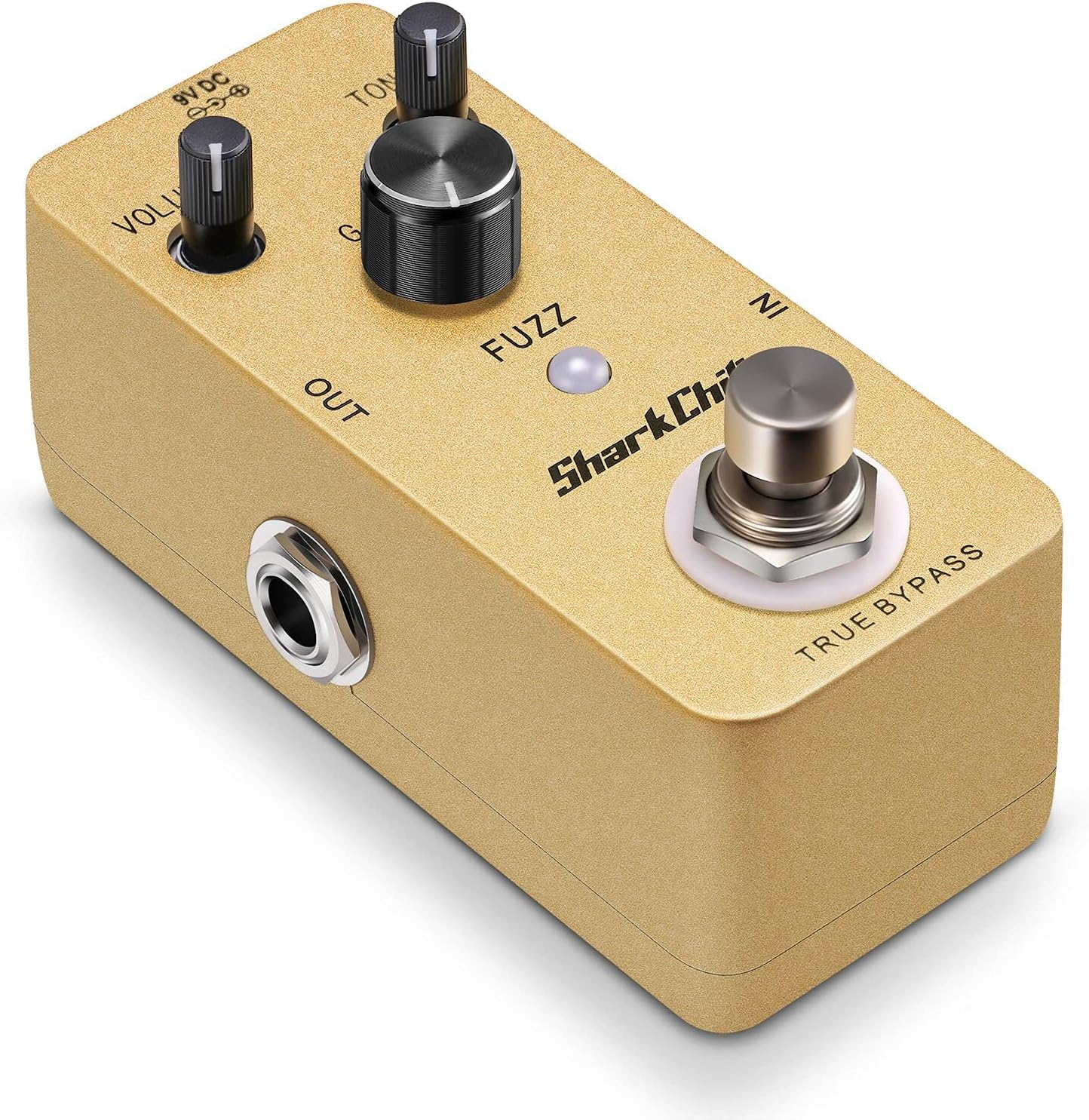 SharkChili Fuzz Single Effect True Bypass For Electric Guitar Overdrive (without power supply)