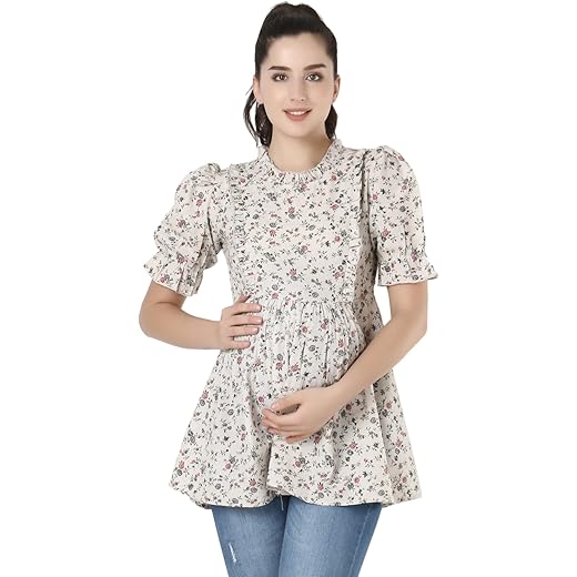 Maternity Feeding Tops Plus Size