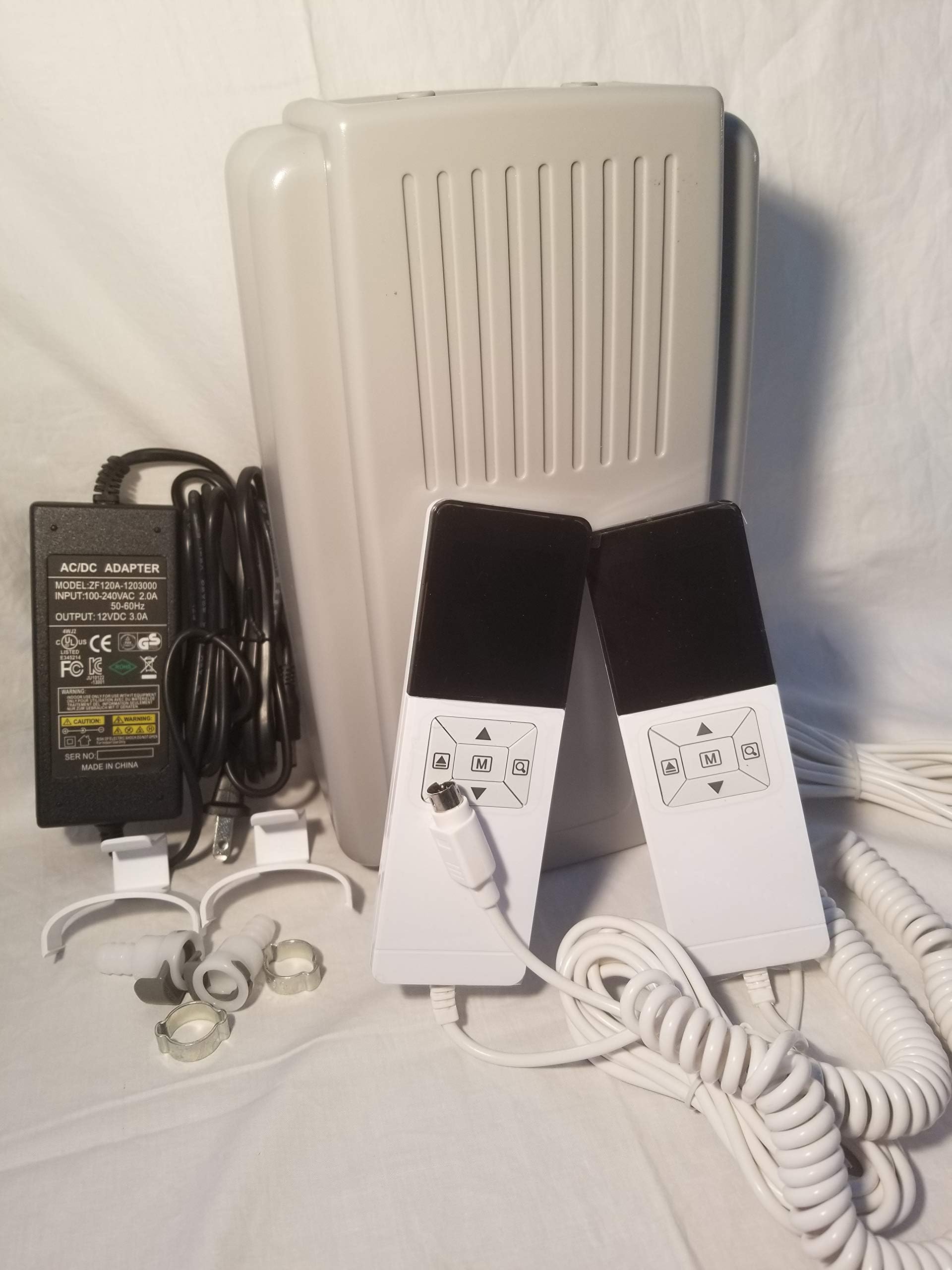 Rest On Air Replacement Air Bed Pump Compatible with Select Comfort or Sleep Number Beds (2 valves, not compatible with 4 valves)