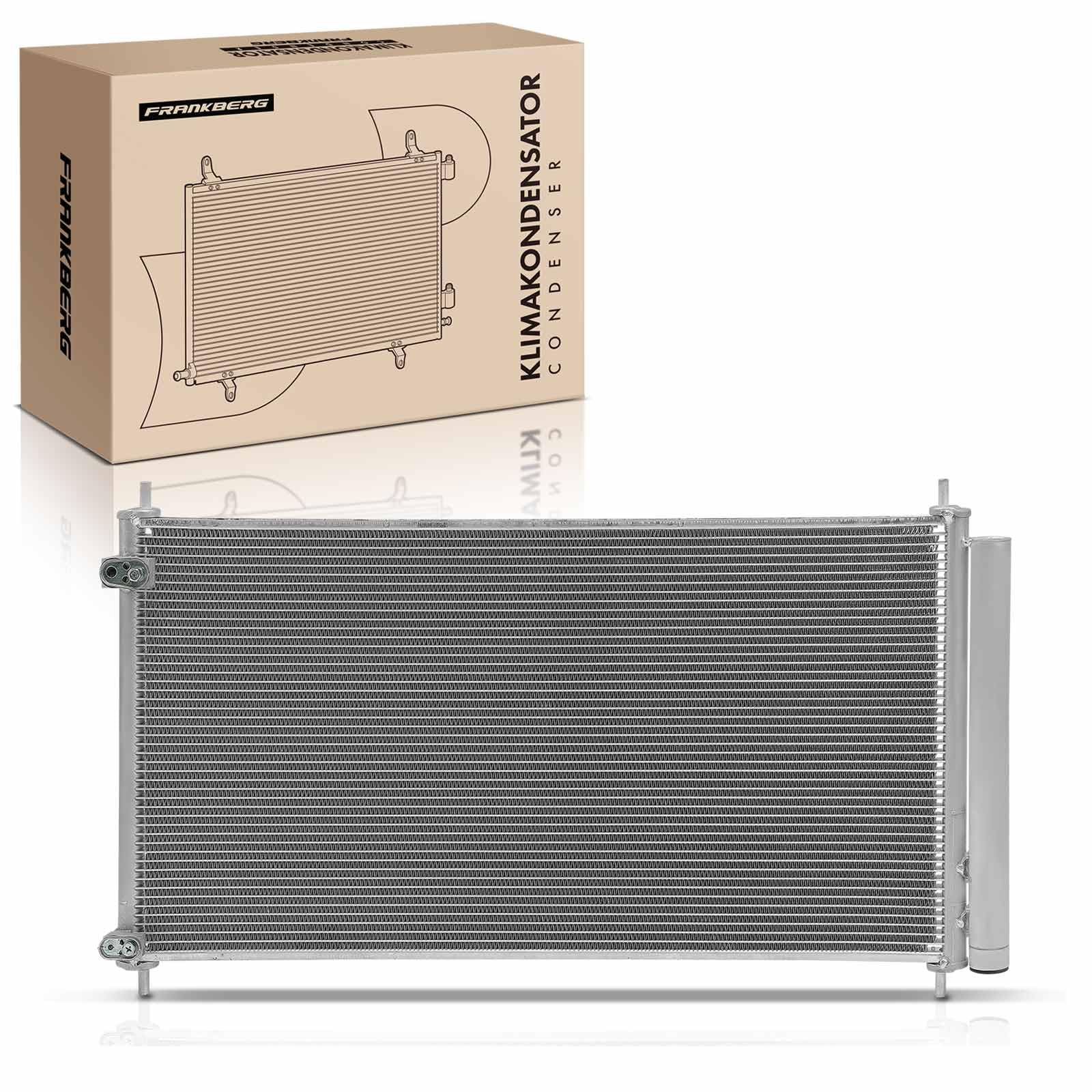 Frankberg Kondensatorowa klimatyzacja z suszarką, kompatybilna z Laguna III BT0/1, 1,5 l, 3,5 l, 2007-2015, Latitude L70, 1,5 l, 2,0 l, 3,0 l, 2010-2022, zamiennik 92100002R