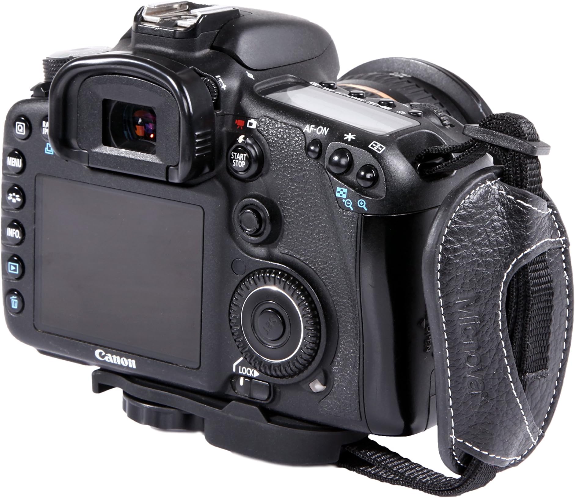 Micnova MQ-GS11 Leather Grip Strap for Canon EOS, Nikon, Sony Alpha, Pentax, Olympus, Panasonic DSLR Cameras
