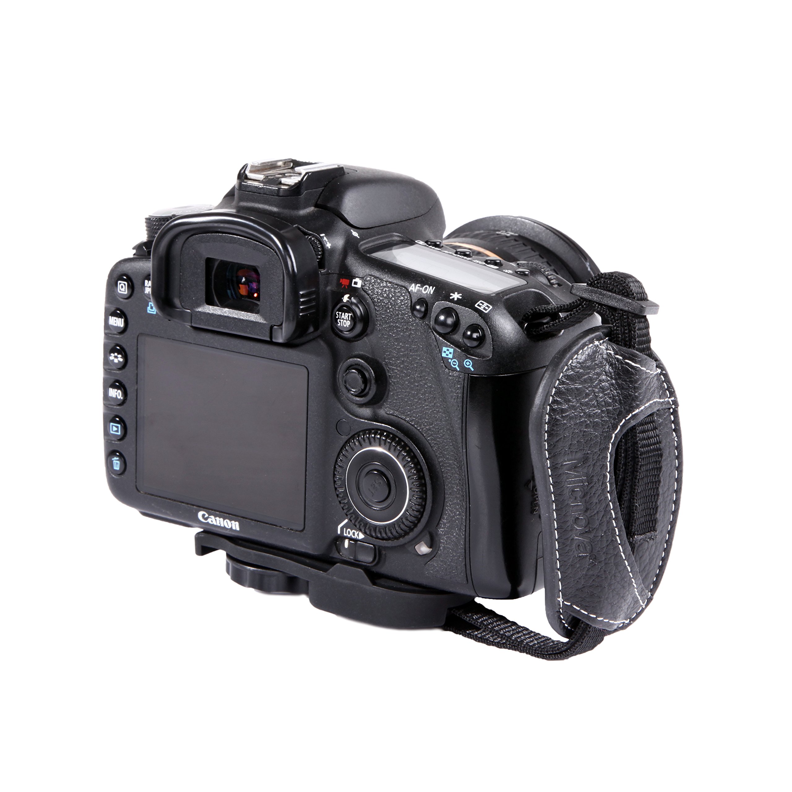 Micnova MQ-GS11 Leather Grip Strap for Canon EOS, Nikon, Sony Alpha, Pentax, Olympus, Panasonic DSLR Cameras