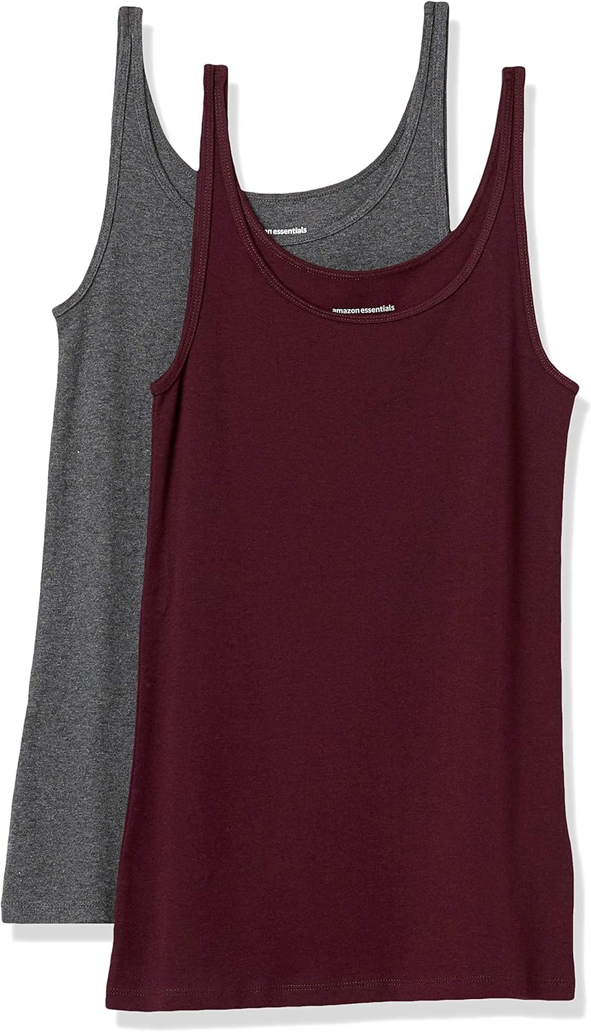 Amazon Essentials Womens Slim-Fit Thin Strap Tank Top