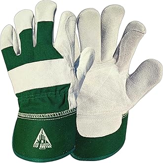 ITC Gardening Gloves - Leather Gardening Gloves for Women and Men, Multipurpose Thornproof Garden Work Gloves for Ladies and Gents