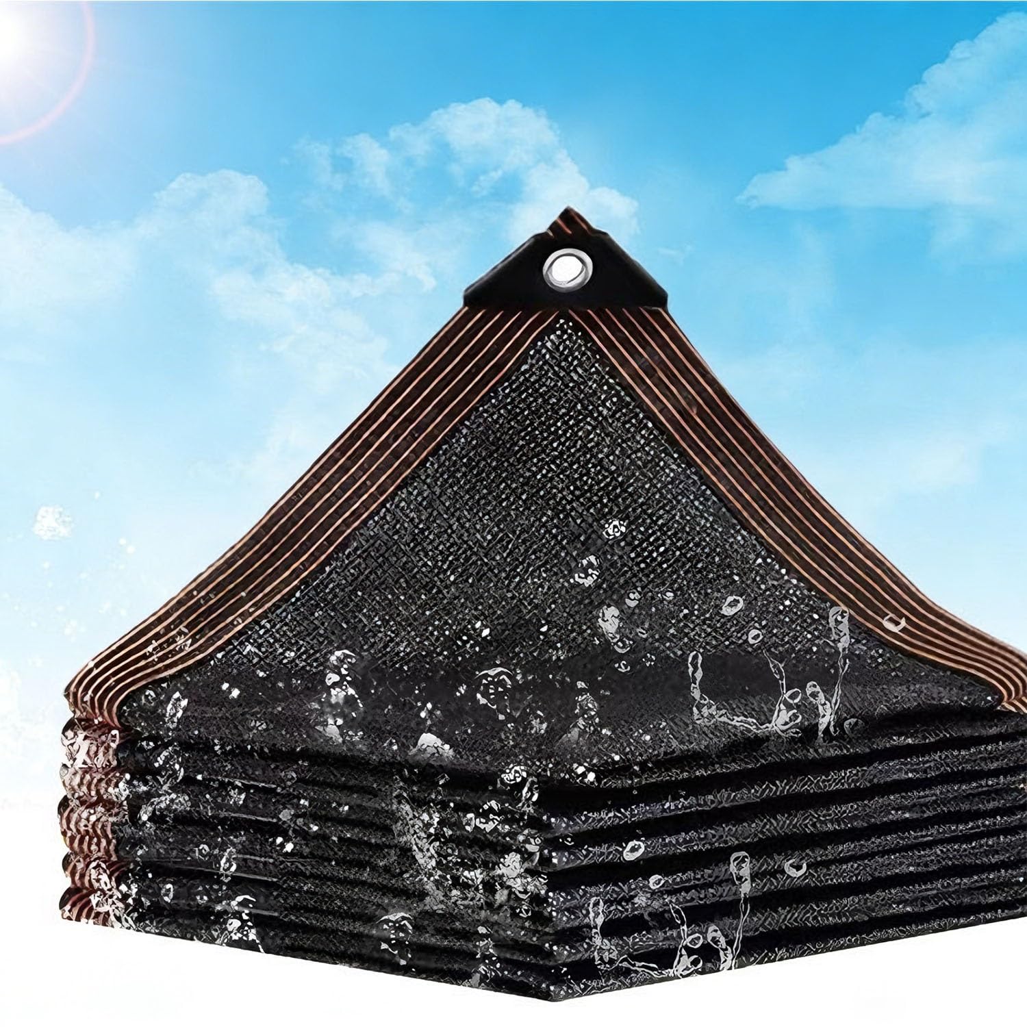 Filet protection solaire 6-PIN 80% UV pour ombrager le potager