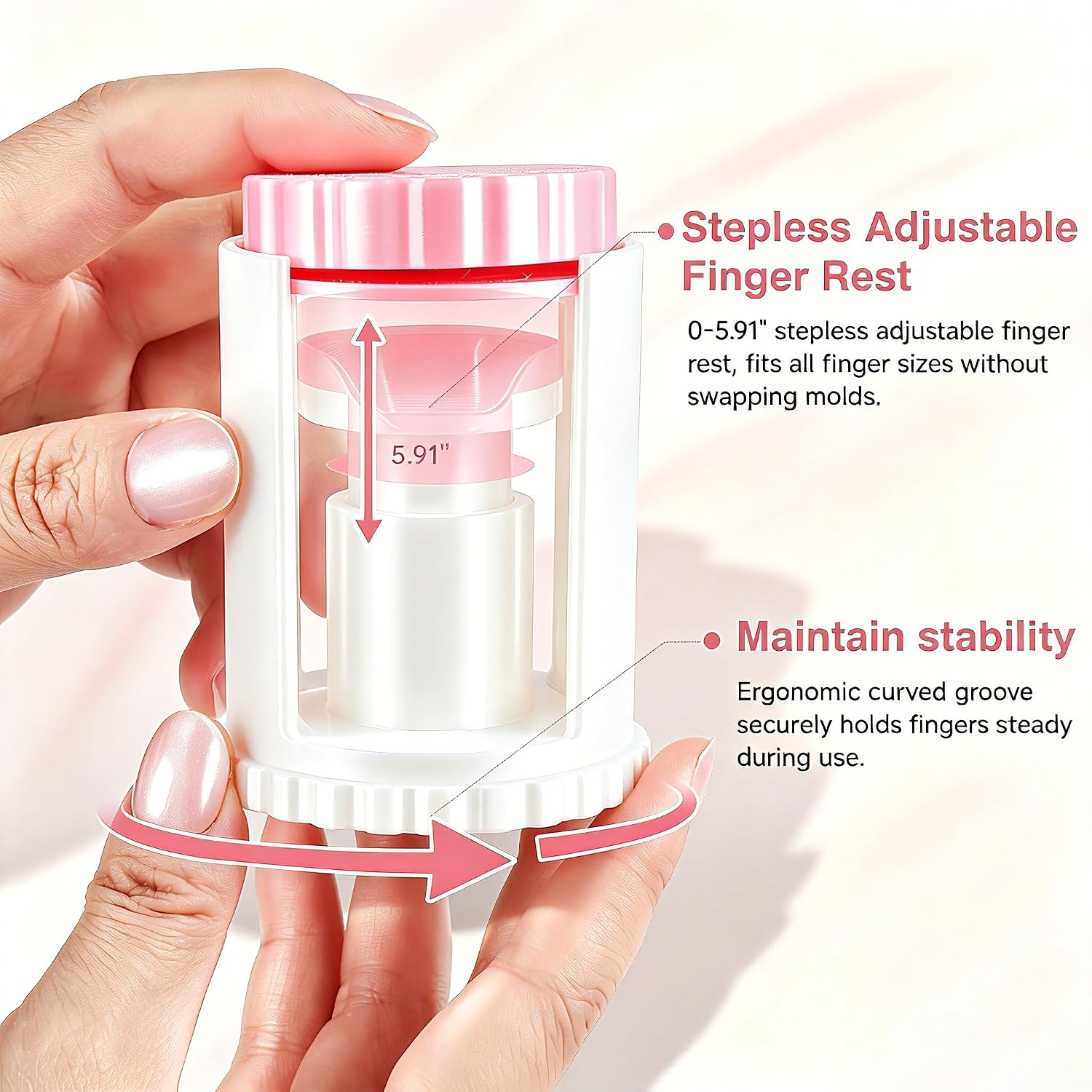 Rotating Cat Eye Magnet for Nail Art Glass Bead Cat Eye Gel Polish