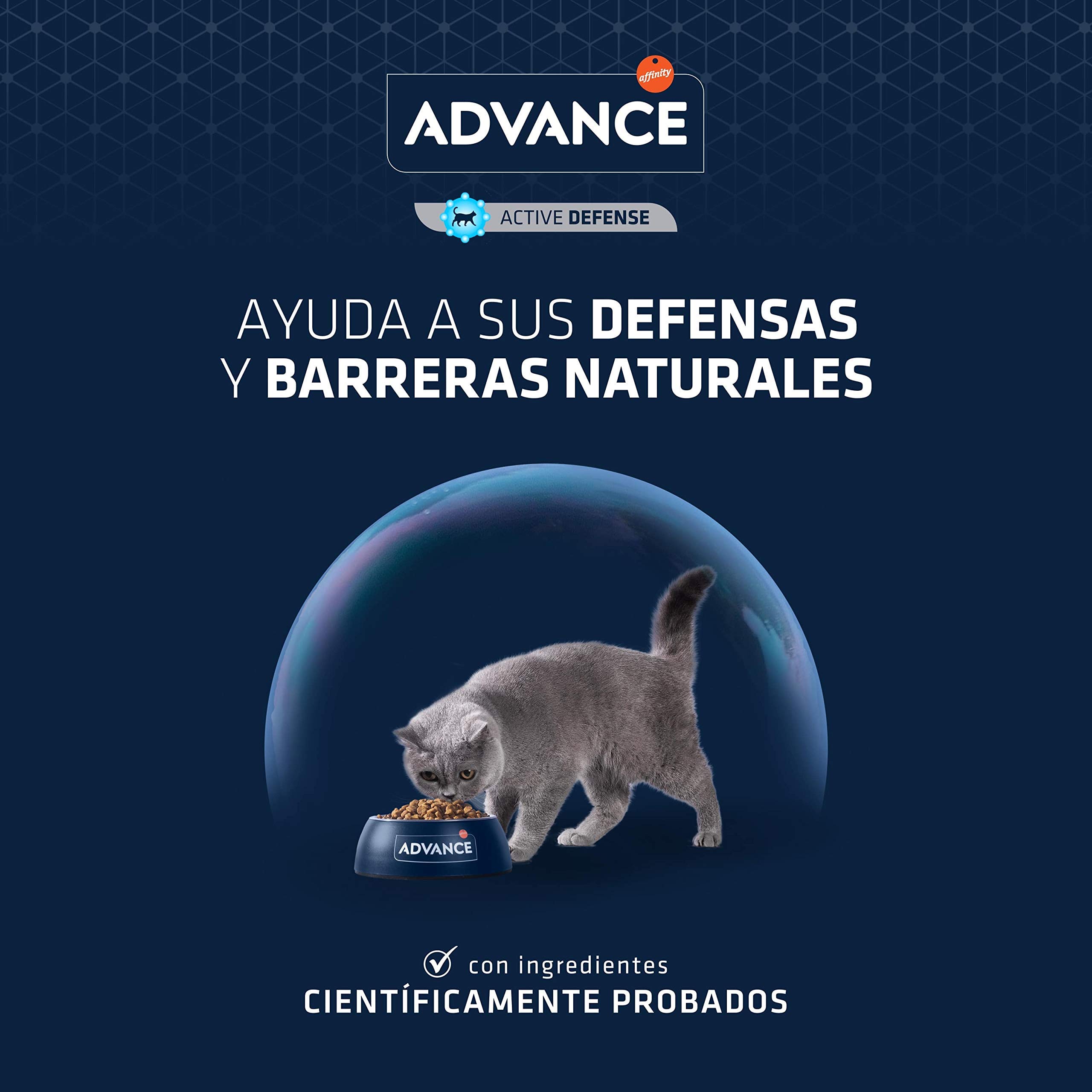 Advance Sensitive - Pienso para Gatos con Sensibilidades Digestivas - Pack De 3 x 3kg - Total 9kg