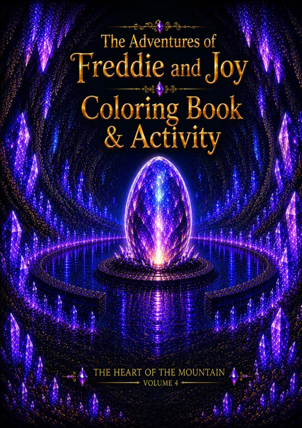 The Adventures of Freddie and Joy: The Heart of the Mountain (Freddie and Joy Coloring & Activity Books)