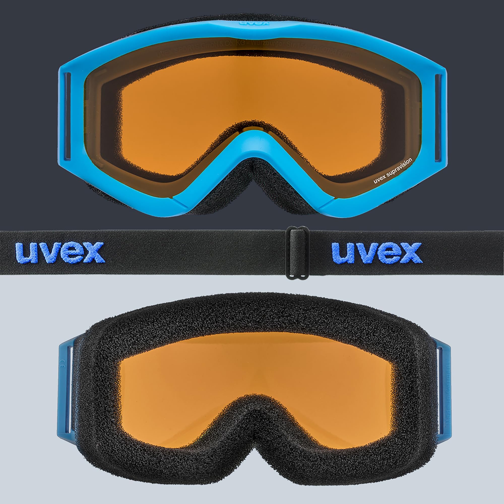 Uvex Occhiali da sci unisex Speedy Pro