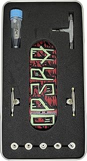 29mm Pro Fingerboard Complete 29x96mm Wood Deck,UV Printing Graphic, Pro leefai4.0 Trucks Regular kingpins- 5 Urethane Bearing Wheels-Op3ra V3-Handstyle