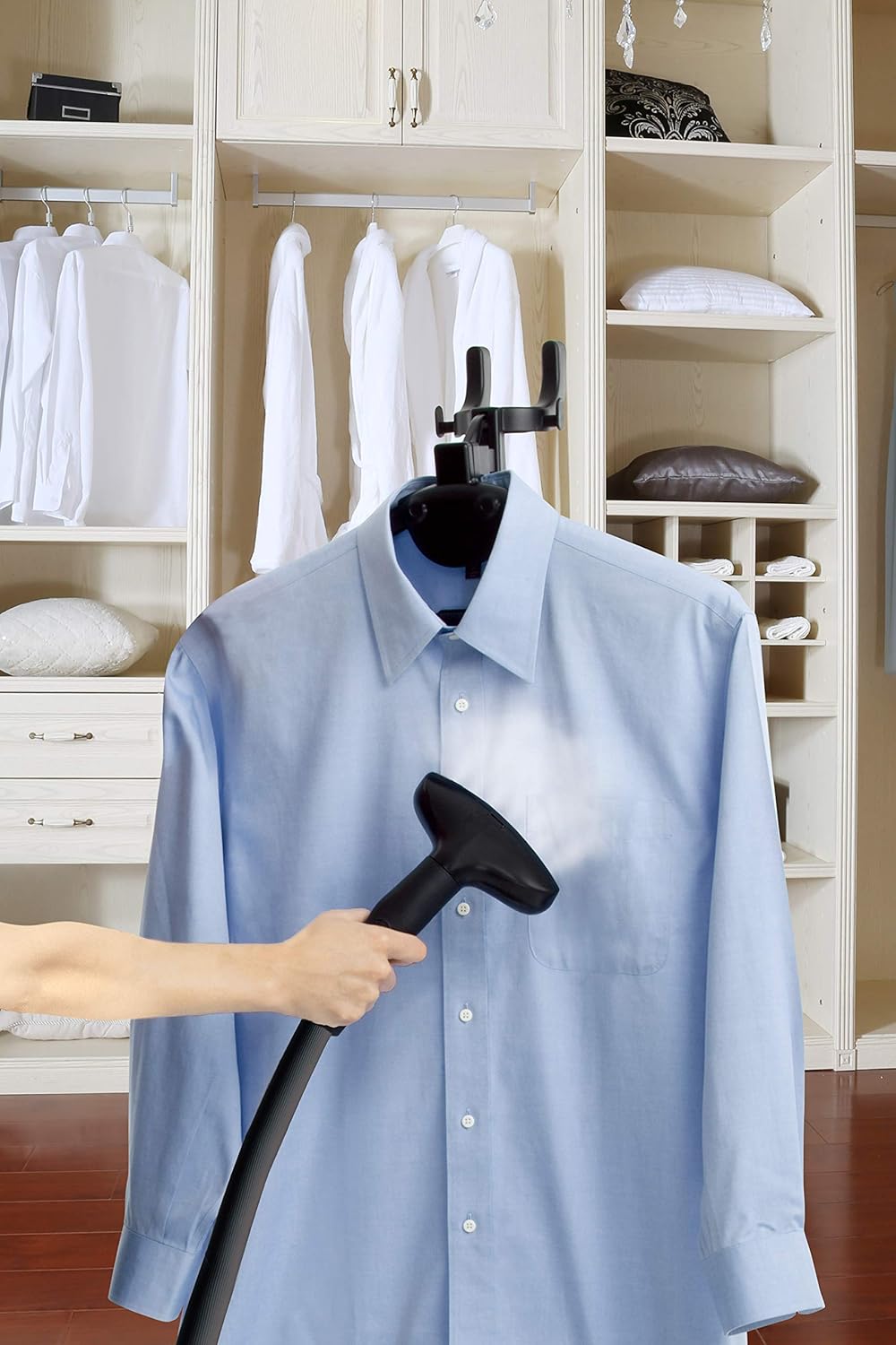 Best Deal Cheap 🛒 SALAV, Performance Series Upright Garment Steamer with Roll Wheels for Easy Movement, GS18-DJ, White Flash Deals - 80% OFF SALAV, Performance Series Upright Garment Steamer with Roll Wheels for Easy Movement, GS18-DJ, White