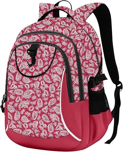 Miniatura 17 de Mochila escolar estilo Rickyh, mochila de viaje estilo Rickyh para hombres y mujeres, mochila ligera con compartimento para portátil, Tamaño único,