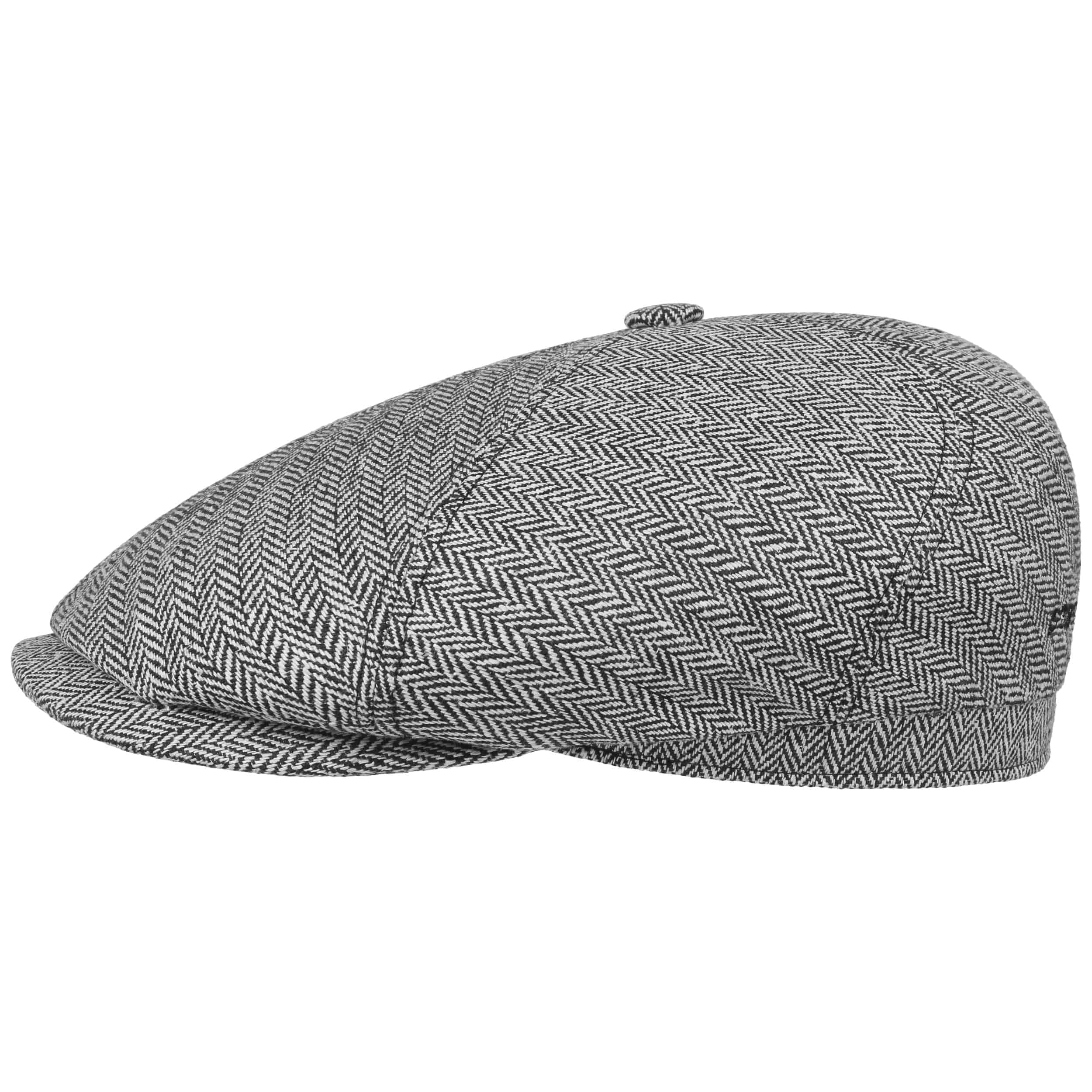Stetson Milner Flatcap Herren 100% Seide Baumwollfutter UV-Schutz Elegante Schiebermütze