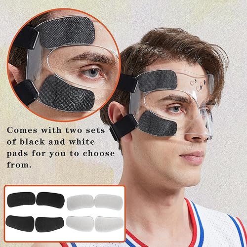 Miniatura 3 de Protector de nariz para nariz rota, máscaras deportivas con relleno, adecuado para adultos y adolescentes