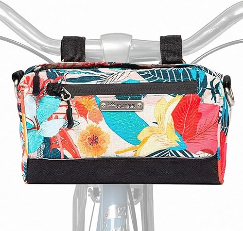 Miniatura 2 de Po Campo Bolsas y accesorios para bicicletas, bolsa de manillar Kinga con marco frontal, bolsa para teléfono de bicicleta, bolsa de almacenamiento
