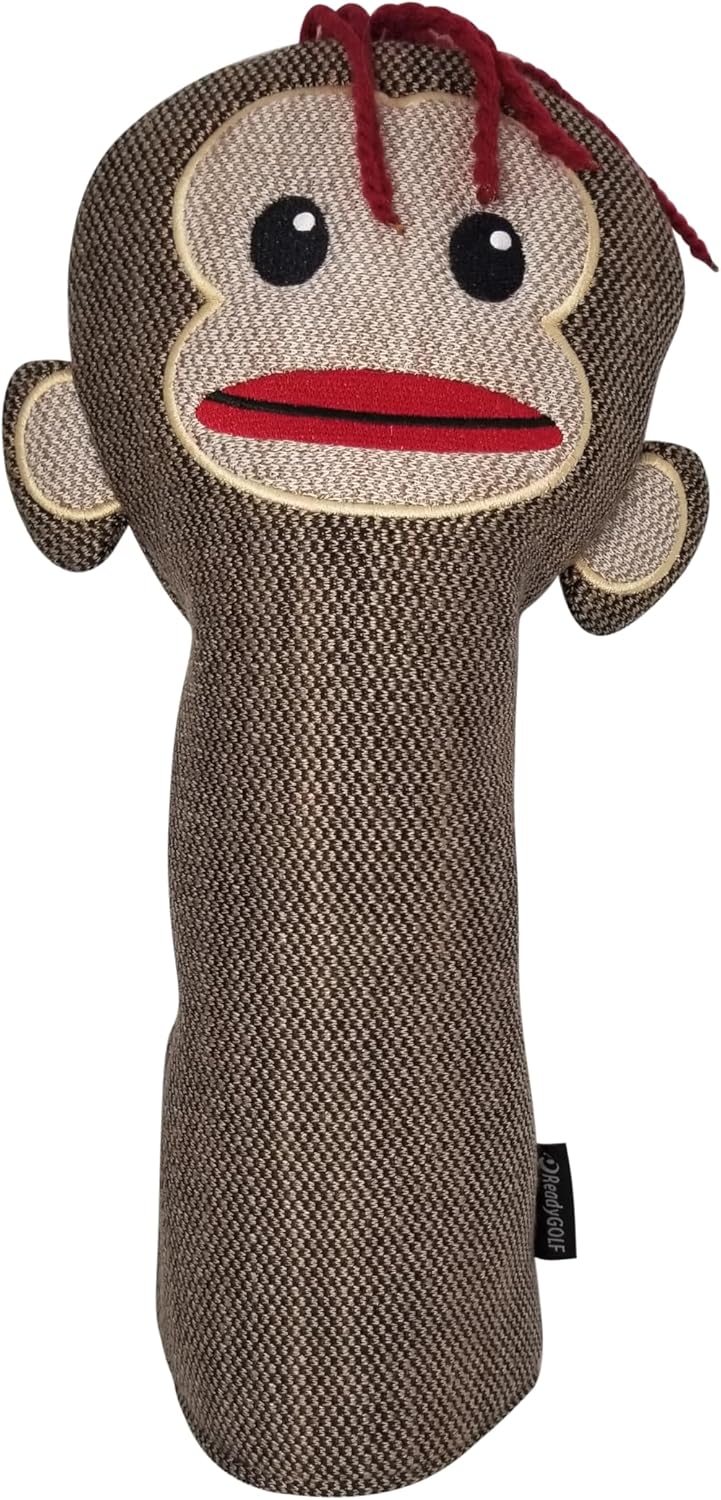 Sock Monkey Embroidered Driver Headcover by ReadyGOLF