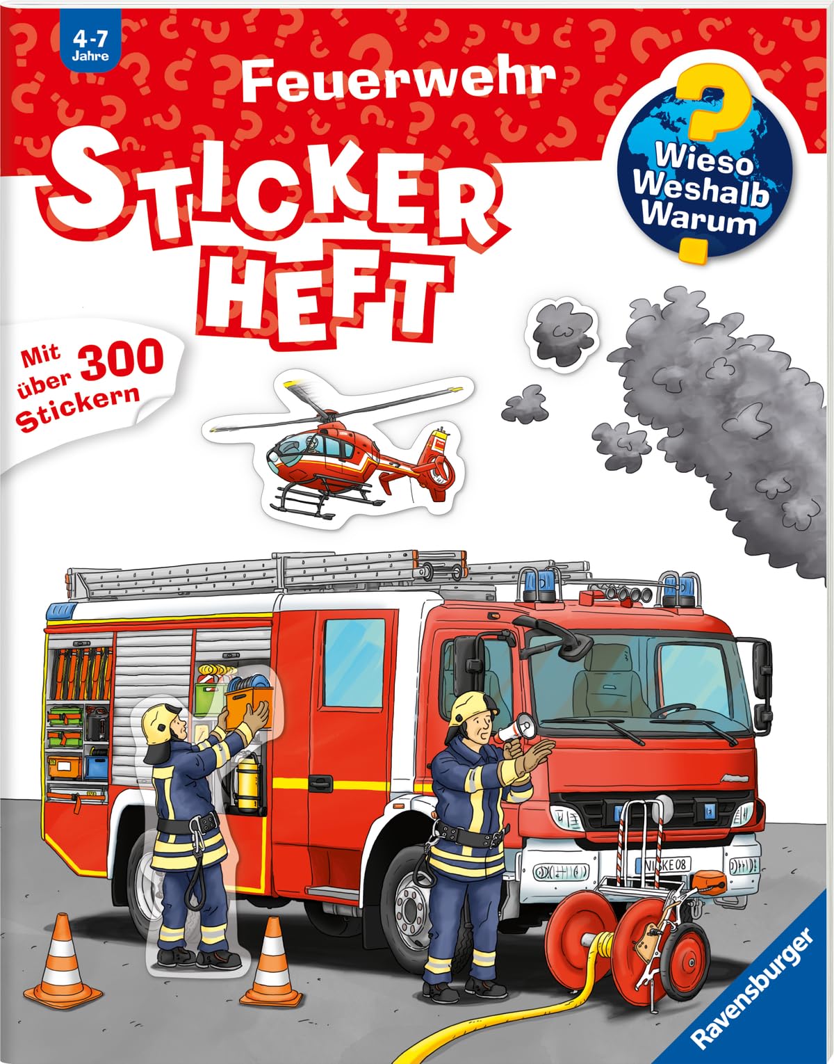 Wieso? Weshalb? Warum? Stickerheft: Feuerwehr