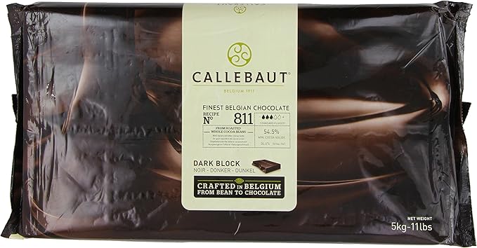 Callebaut Dark Chocolate Couverture 5 Kg Amazon Co Uk Grocery