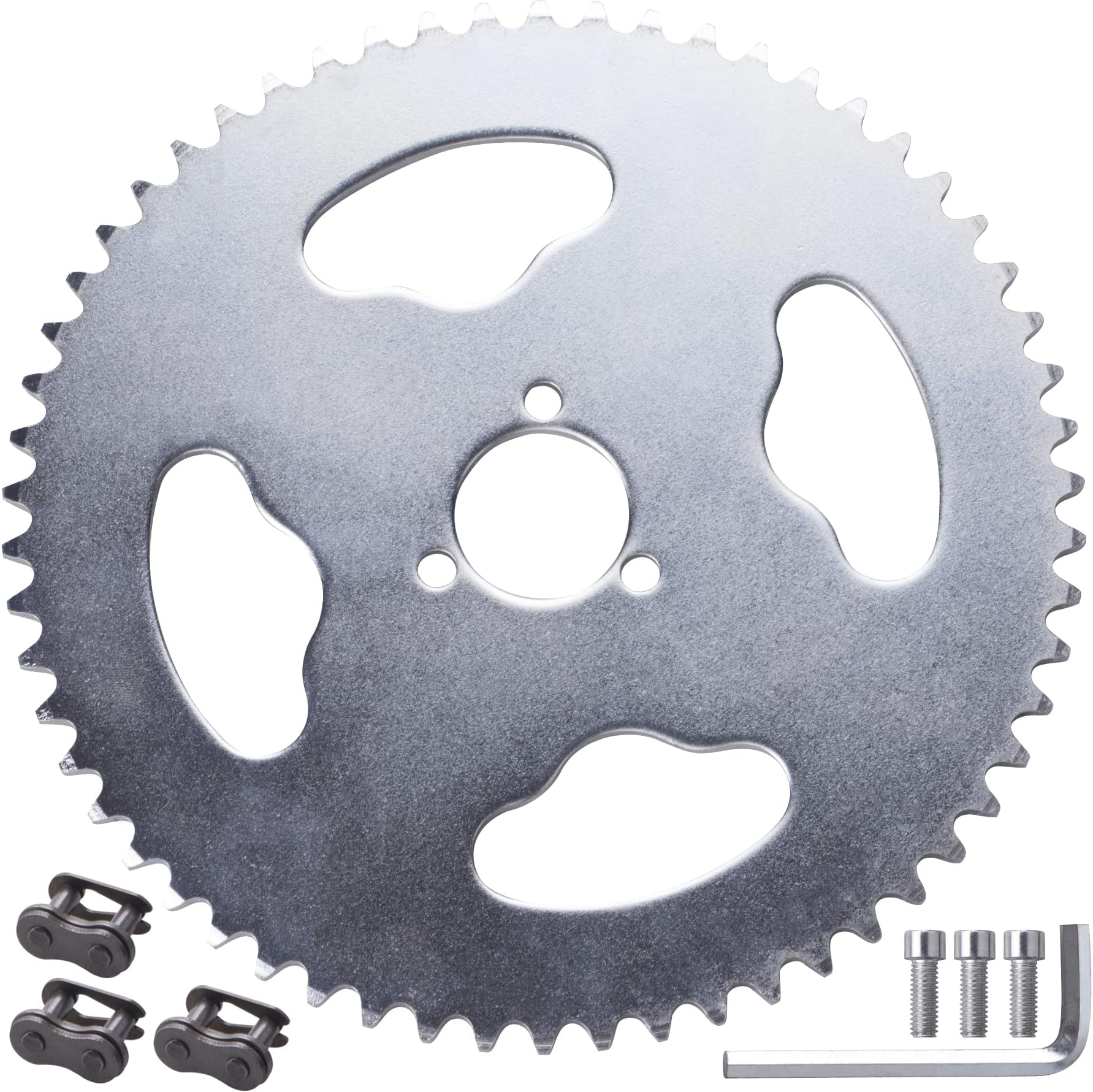 58teeth #35 Rear Sprocket Compatible with Dirt Pit Bike Go Kart Quad Buggy ATVs