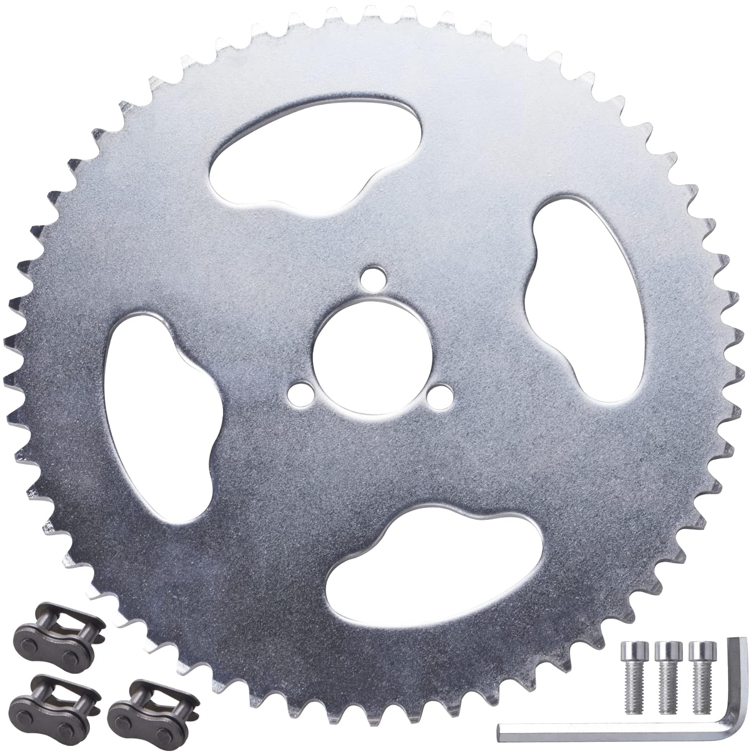 58teeth #35 Rear Sprocket Compatible with Dirt Pit Bike Go Kart Quad Buggy ATVs