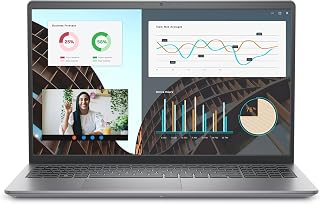 Dell Vostro 3000 Series Business Laptop, 15.6” FHD 120 Hz Display, 13th Gen Intel Core i5-1355U (10 cores, up to 4.60 GHz), 8GB RAM, 256GB SSD, Backlit, Fingerprint, Windows 11 Pro, Titan Gray