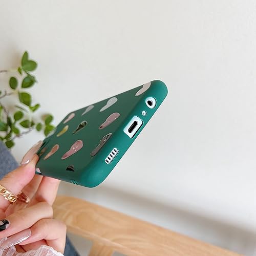 Miniatura 2 de ZTOFERA Funda suave para Samsung Galaxy A12 de 6.5 pulgadas, silicona a prueba de golpes, diseño de corazones lindos para niñas y mujeres,