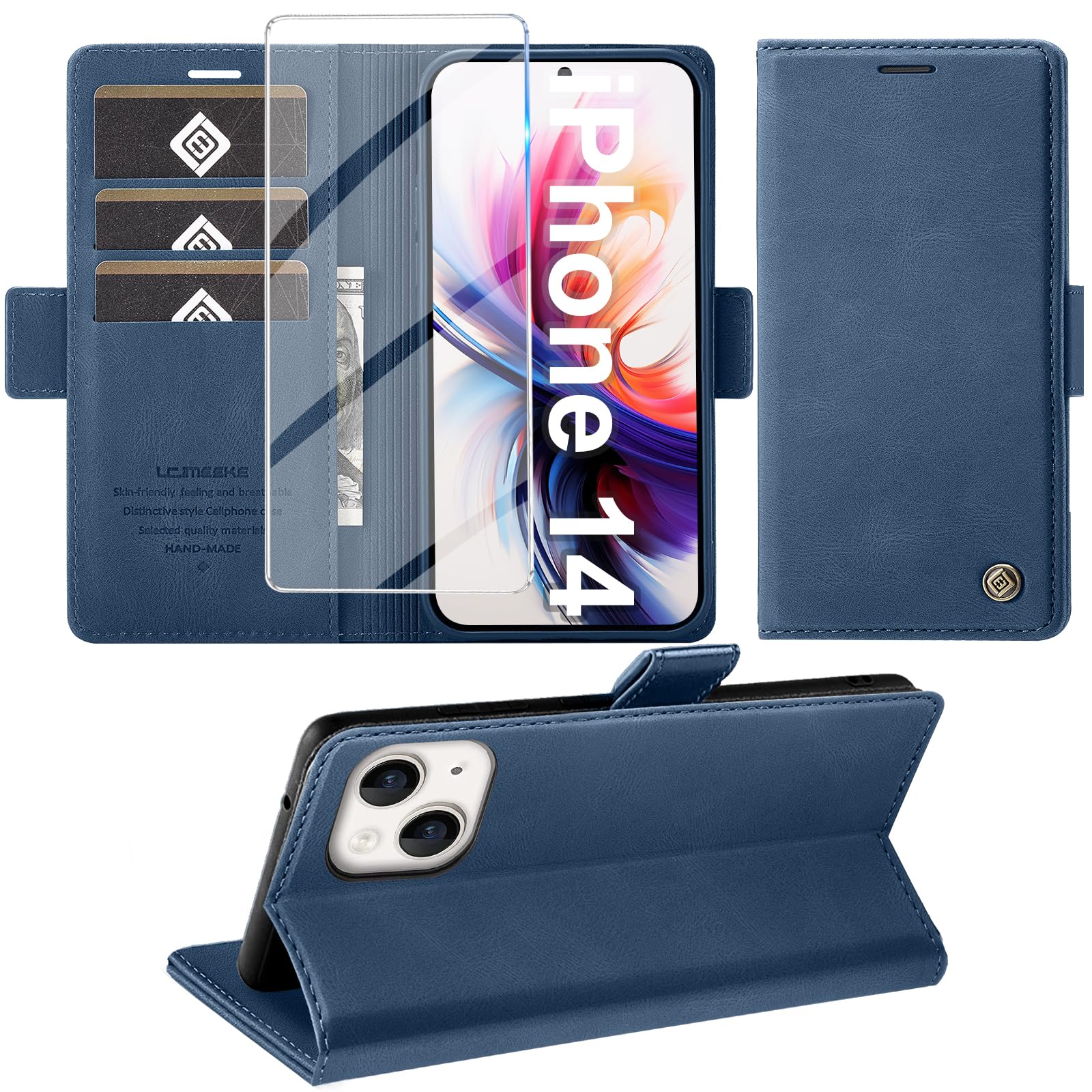 Custodia Personalizzata per iPhone 12,Flip Cover in PU Pelle