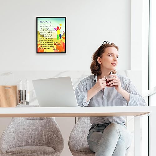 Miniatura 3 de Rare People – Inspirational Wall Art, This Modern Typographic Print Is Perfect Motivational Wall Art For Living Room Décor, Kids Wall Décor, Office