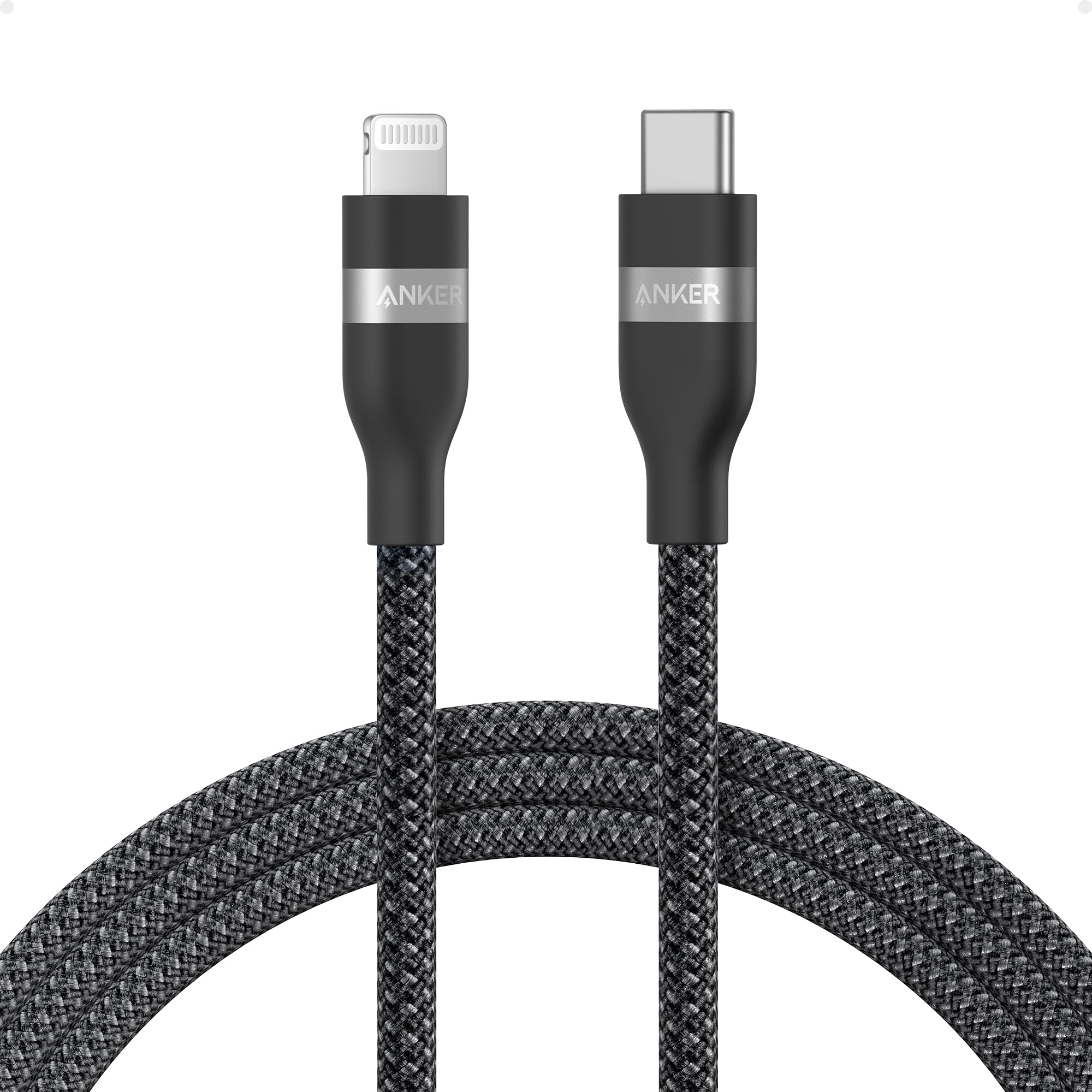 Amazon.co.jp: Anker USB-C & ライトニング ケーブル (高耐久ナイロン