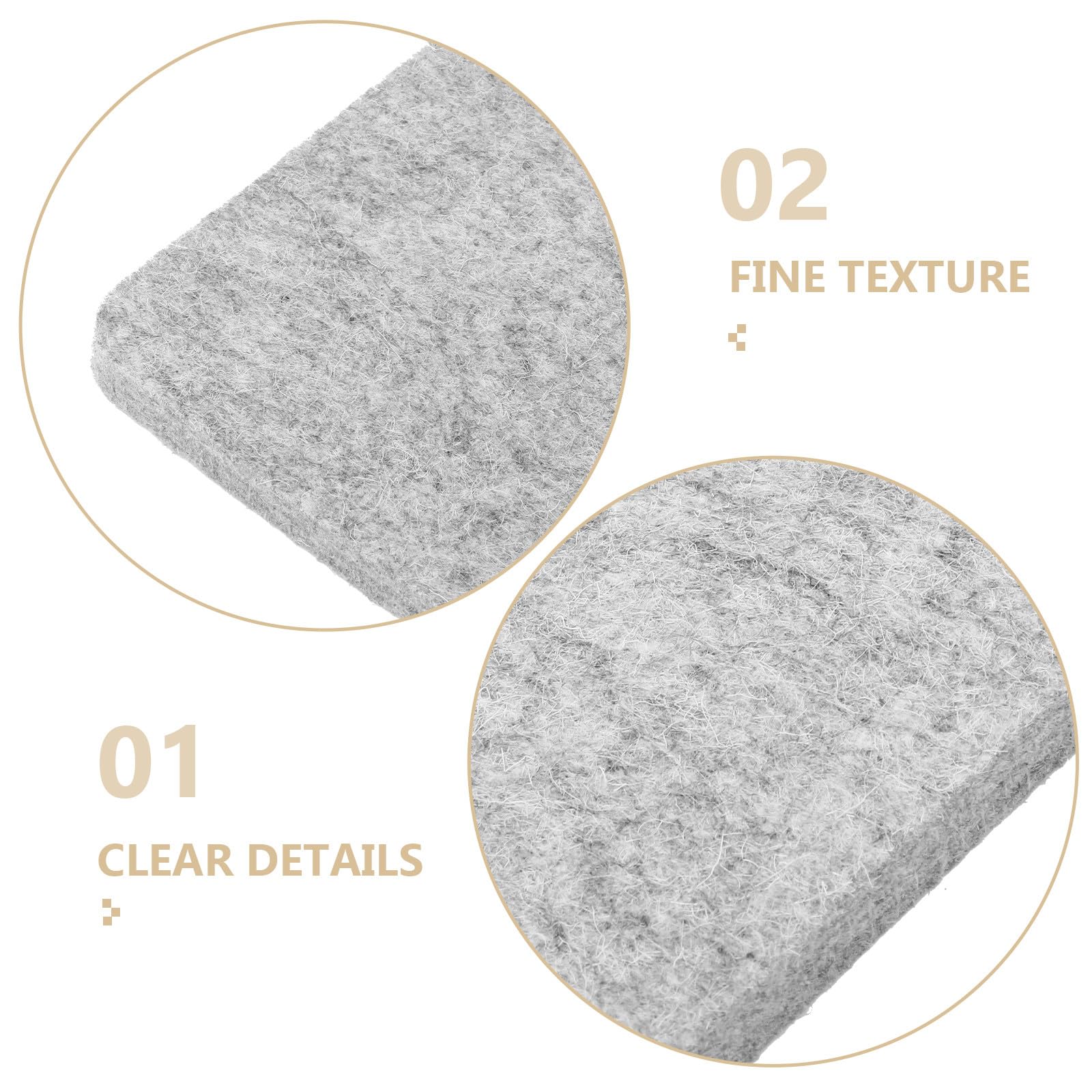Filz Bügelunterlage aus Nadelfilz Weich und Schützend 30x45 cm Professionelle Bügelmatte für Quilten und Nähen Pflegeleicht und Langlebig
