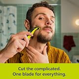 Philips OneBlade 360 Authentic Barber, Electric Facial & Body Shaver & Trimmer, 3x 360 Blades, 3x Fledgling Beard Comb (1.3.5"), 1x Body Kit, QP2824/31 - 2