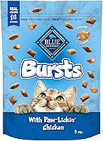 Vista 9 de Blue Buffalo Golosinas crujientes para gatos, bolsa de pollo de 2 onzas (paquete de 6)