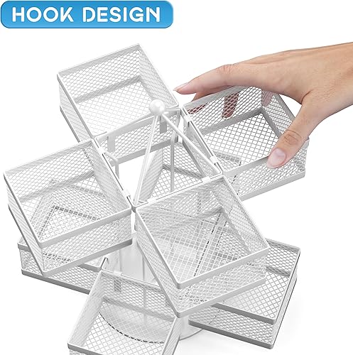 Miniatura 3 de VOGWOLTH Organizador de bolsas de té, soporte de almacenamiento para bolsitas de té, carrusel giratorio para 96 bolsitas de té, contenedor de