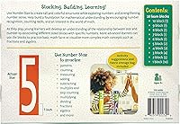 Vista 5 de Teacher Created Resources Number STAX - Bloques de números de espuma apilables (TCR20123), 28 piezas, 4+