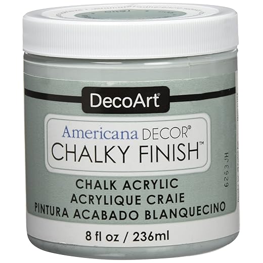 DecoArt ADC-17 Americana Chalky Finish Paint, 8-Ounce, Vintage,Multicolored