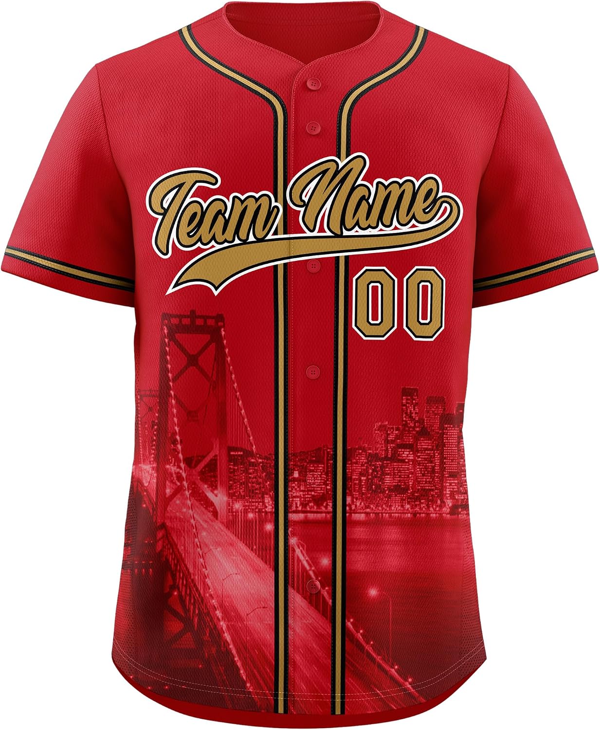 KXK Custom Baseball Jersey Sports Uniform for Men Women Youth, Personalized Stitched or Printed Your Name and Number