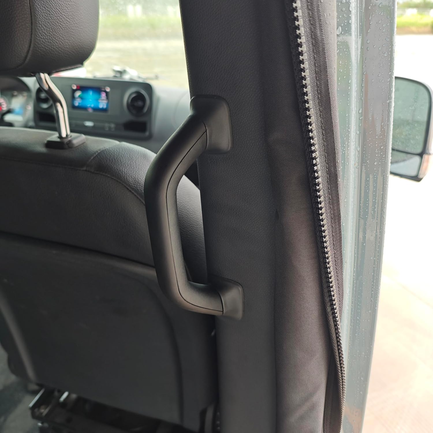 Sliding Door Grab Handle Kit for Mercedes Sprinter VS30 (2019-2026) – B-Pillar Grab Handle, Enhanced Entry Support & Heavy Duty Grip