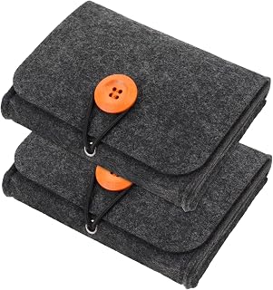 Beaupretty 2pcs Essential Oil Storage Bag Travel Perfume Bottle Travel Essentials Travel Carry on Bag Small Storage Bag Tote Insert Organizer Essential Oil Accessories Essential Oil Container