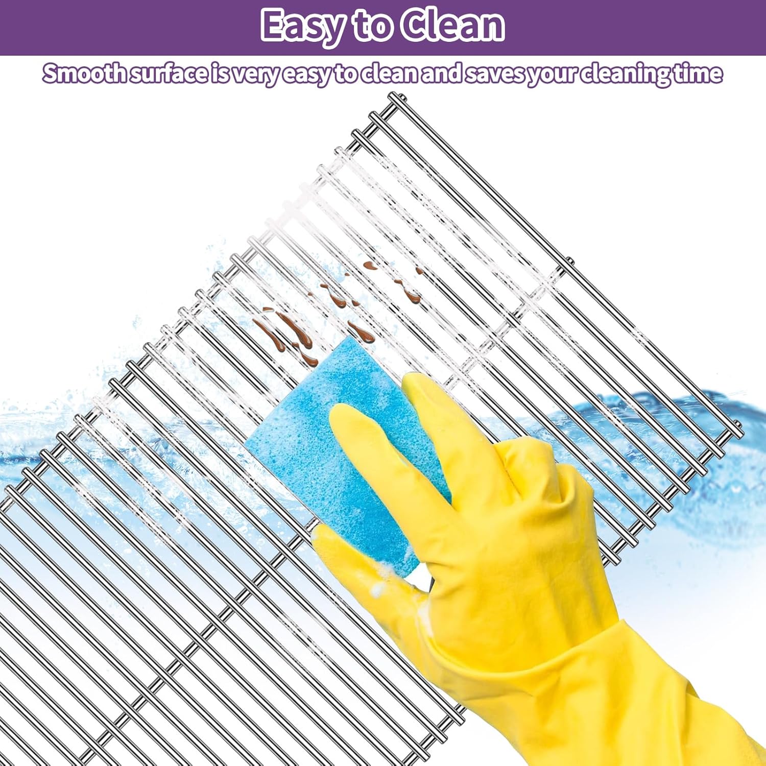 24 3/8" Stainless Steel Cooking Grid for Select El Patio Gas Grill,Grill Grate for BBQ Grillware Models