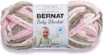 Bernat Baby Blanket Yarn - (6) Super Bulky Gauge - 3.5oz - Yellow - Single Ball Machine Wash & Dry (1611033615)