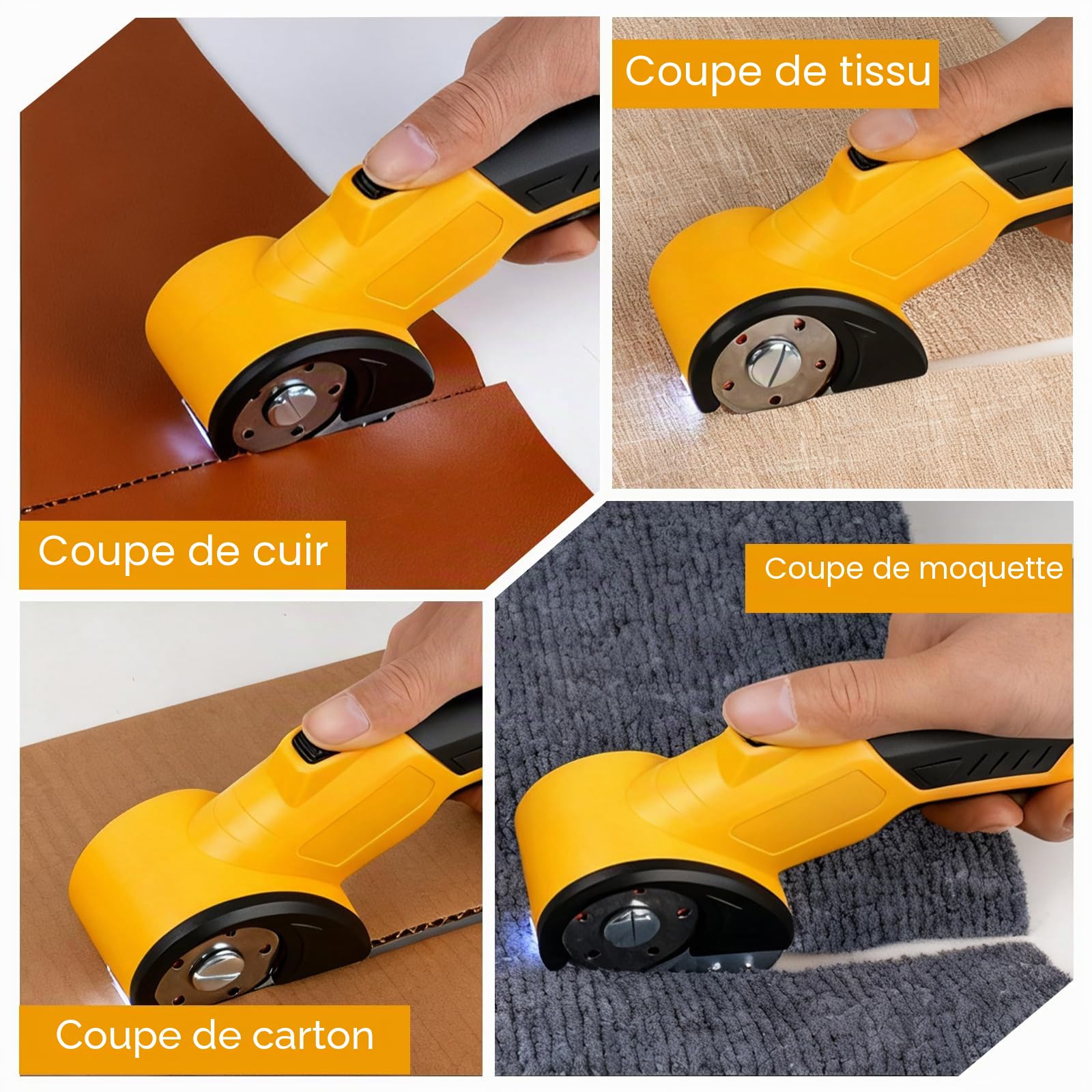 Ciseaux Électriques Tissu Couture, Ciseaux électriques Sans Fil,Ciseaux Electrique Cutter, Ciseaux Electrique Tissu Couture