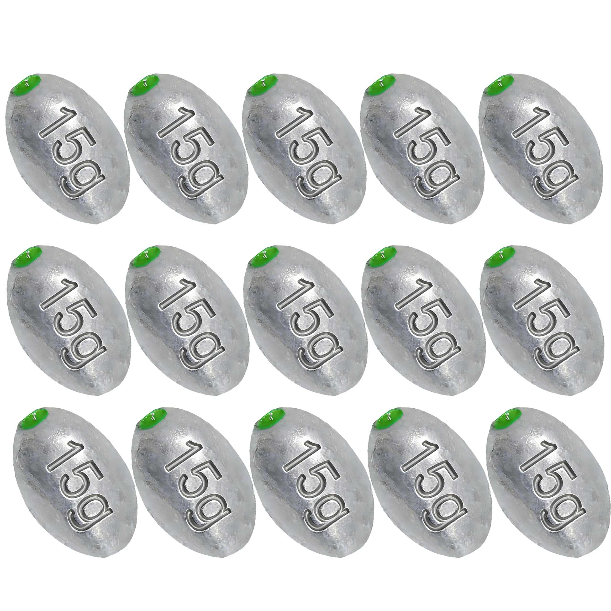 TKHDBF Egg Sinkers Fishing Weights Slip Sinkers for Catfish Bottom Fishing โ image 1