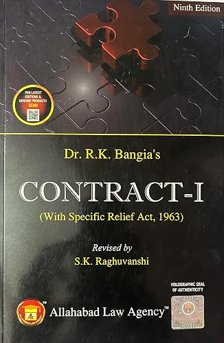 TEXT BOOK ON CONTRACT 1 - D . R RK BANGIA