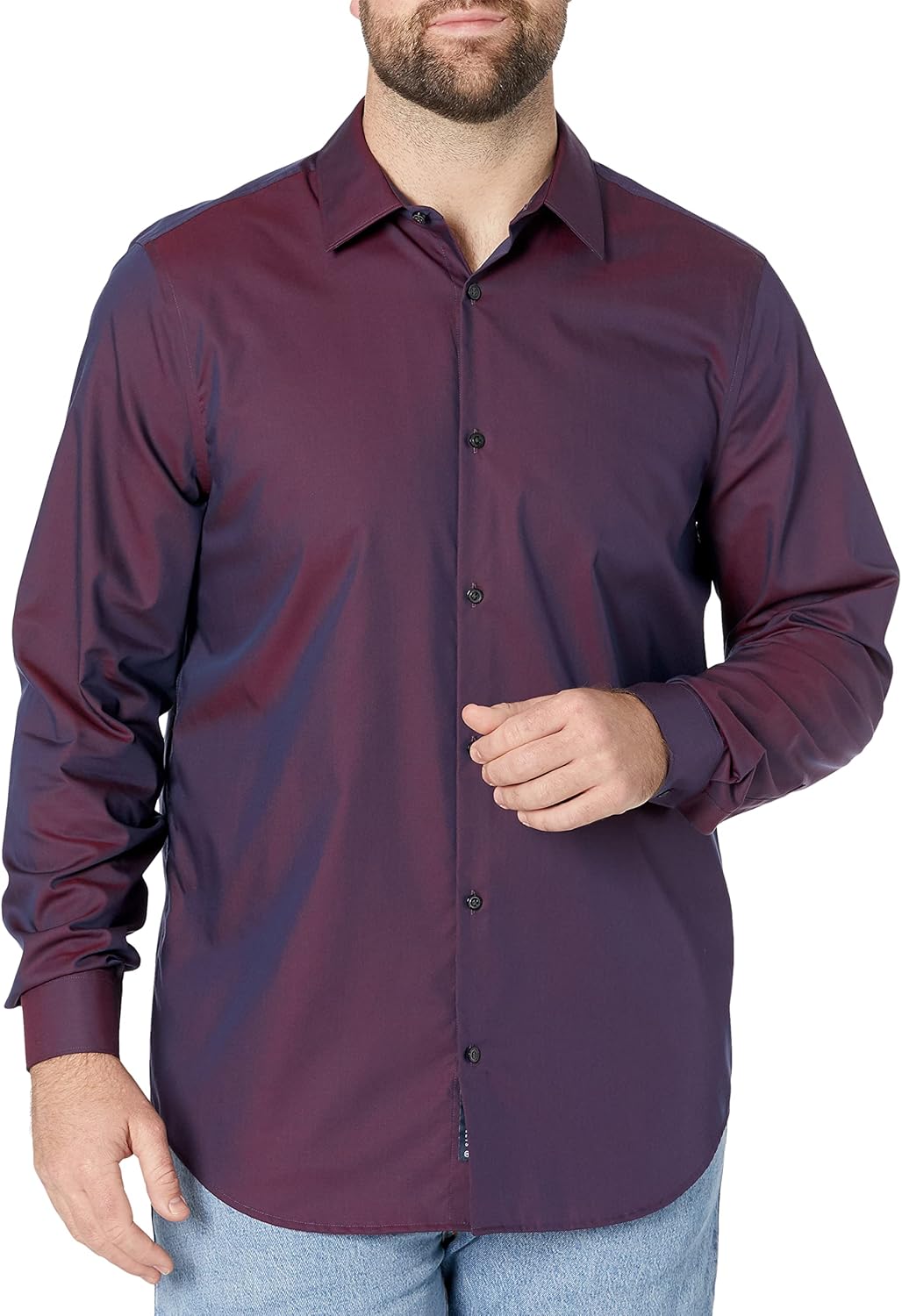 Camisa Alta de Manga Larga para Hombre Perry Ellis Guatemala Ubuy - Main Image