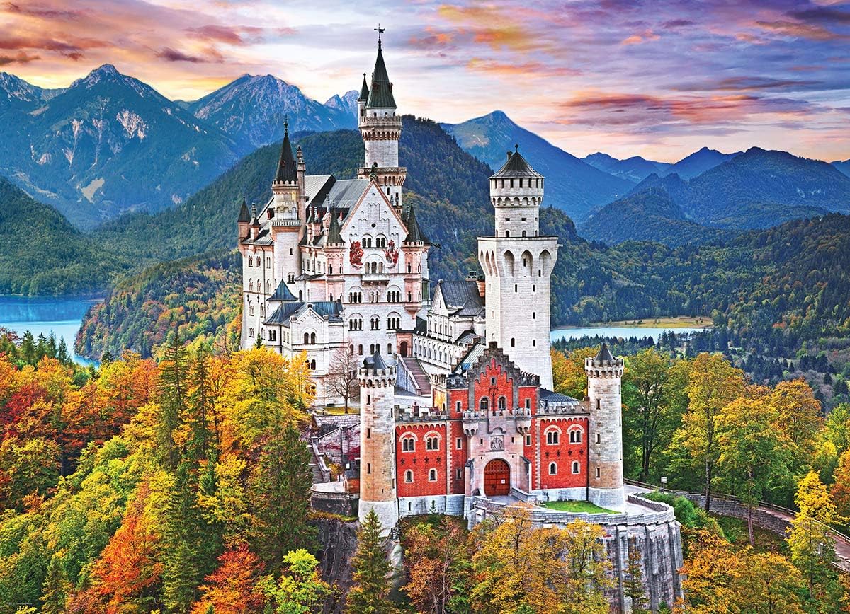 Neuschwanstein Castle Germany 1000pc Puzzle