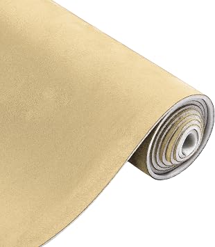 150G Headliner Fabric for Car Truck RV SUV Boat Automotive Interior Trim DIY Roof Repair Replacement Suede Fabric Beige 24 L x 57 W