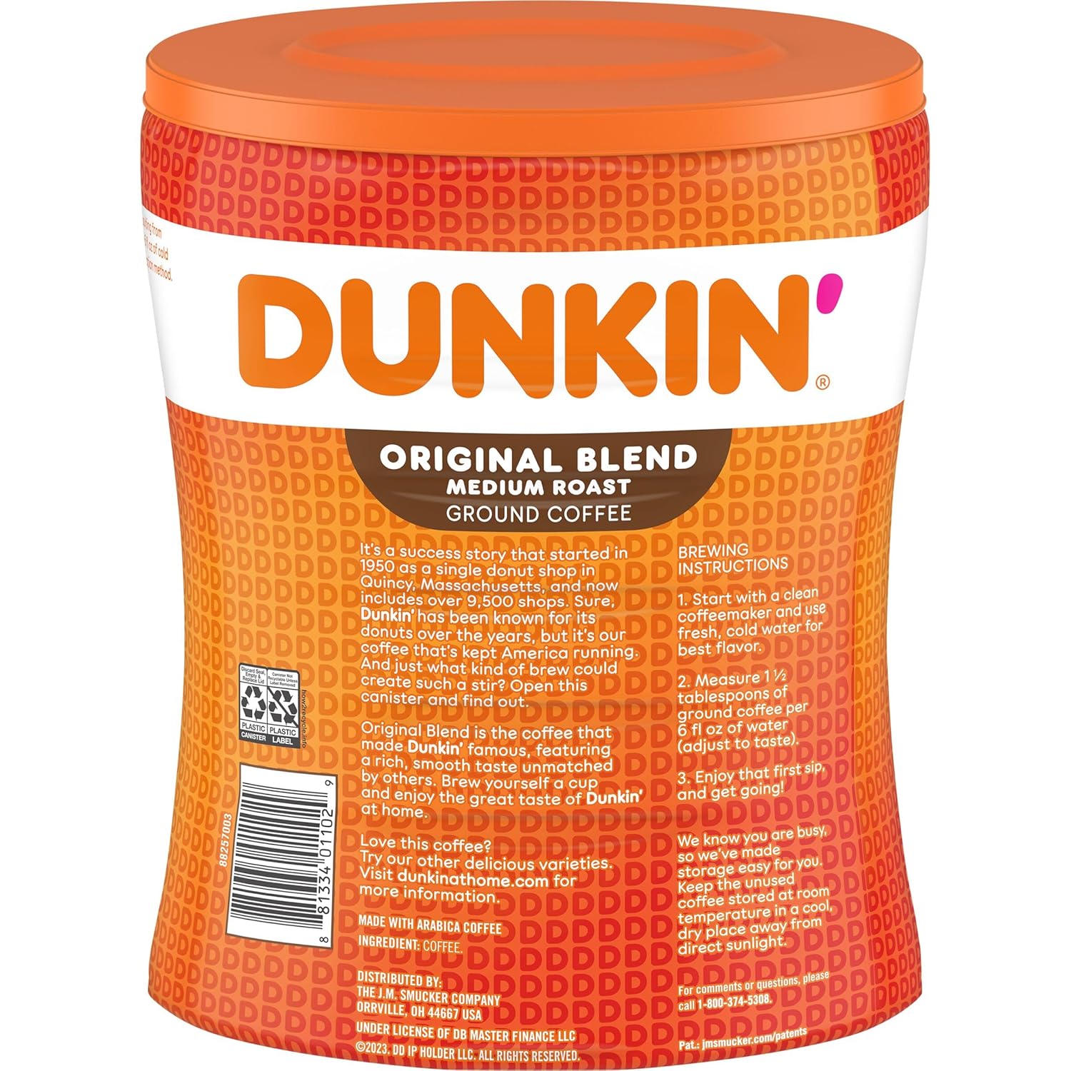 Dunkin' Classic Medium Roast: 30 Ounces of Brewed Perfection