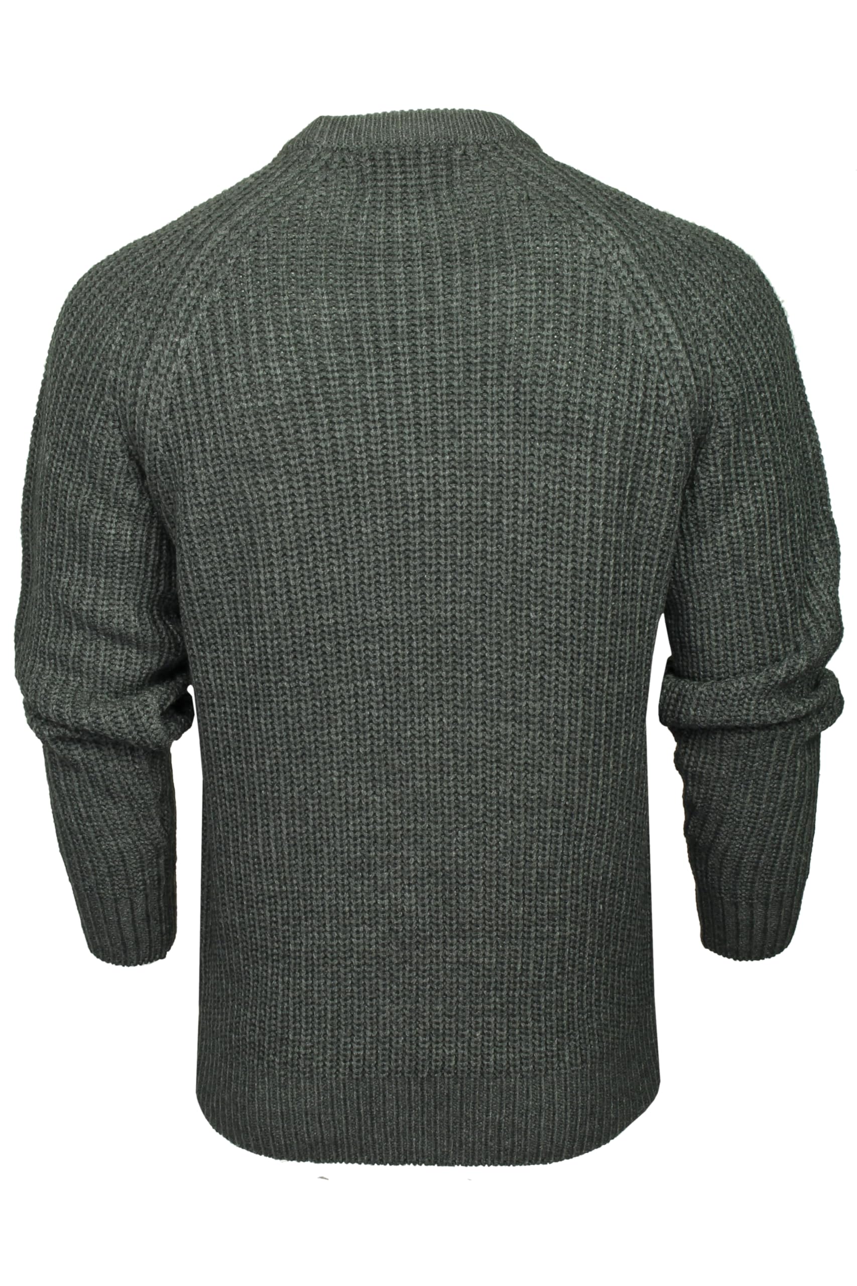 Xact Maglione Girocollo a Maglia Grossa con Maniche Raglan per Uomo