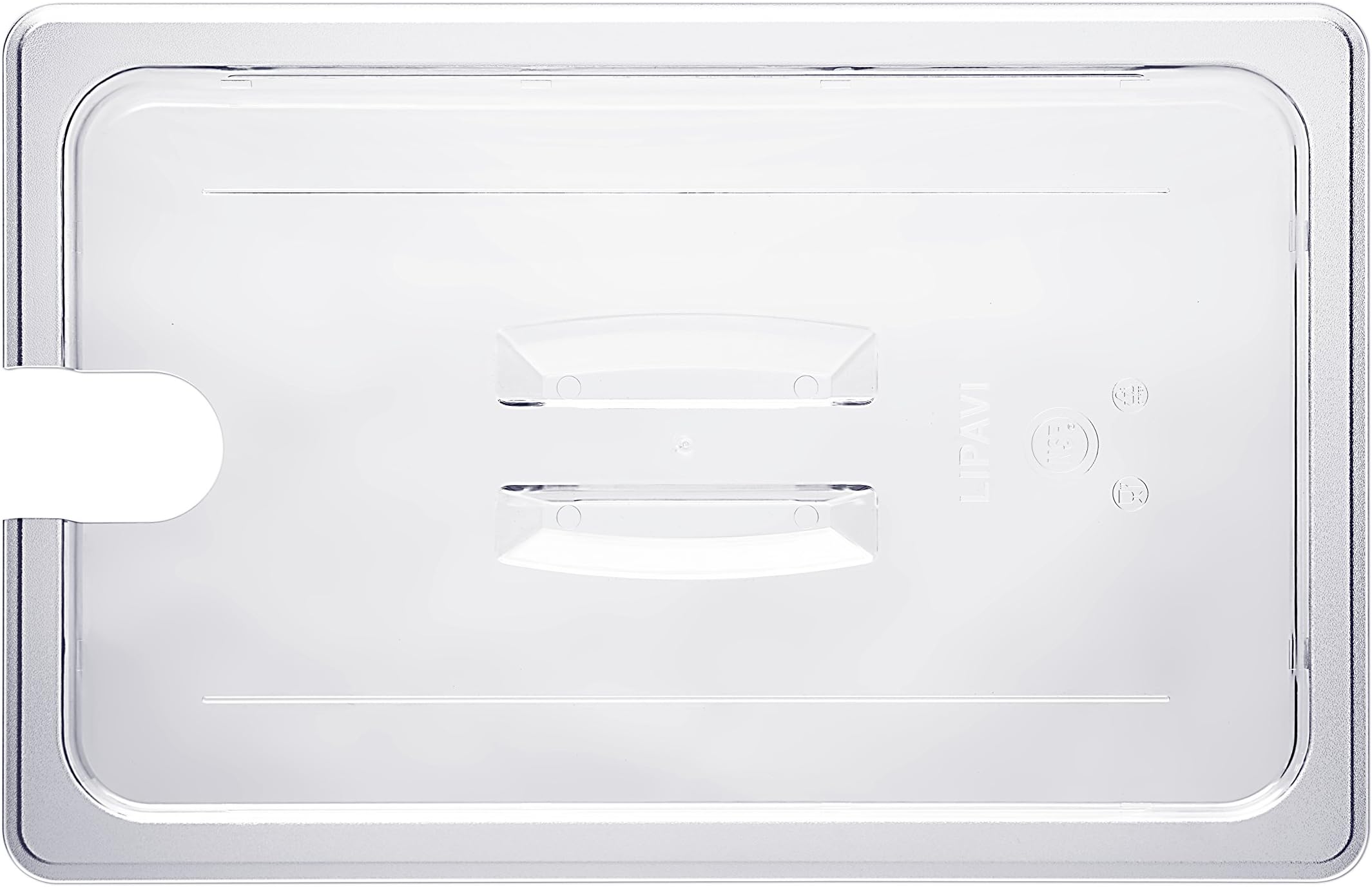 LIPAVIC15L-JOL Lid for LIPAVI C15 Sous Vide Container, Crystal Clear Polycarbonate - Tailor-Made to fit: ChefSteps JOULE immersion circulator