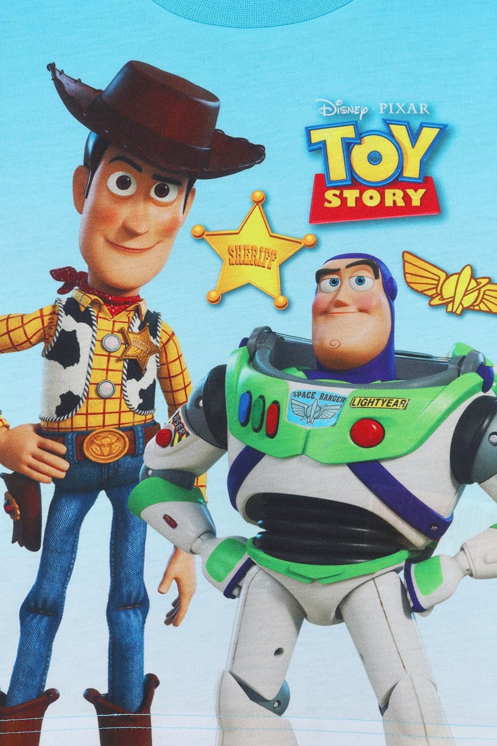 Disney Toy Story - Paquete de 3 camisetas para niños y niñas, diseño de Woody Buzz Lightyear
